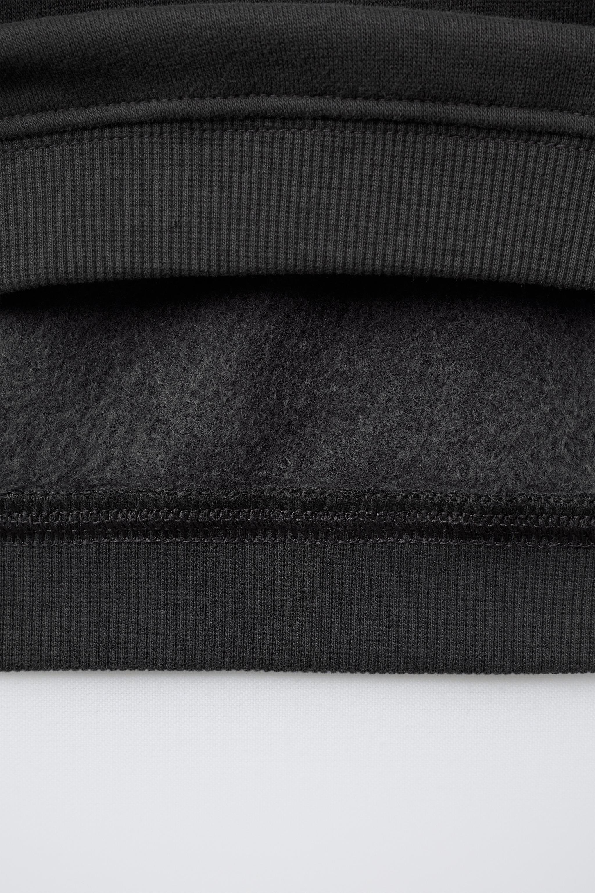 PLAIN SWEATSHIRT AND LEGGINGS SET